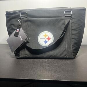 Pittsburgh Steelers Picnic Time Cooler Bag 21" x 13" NFL Football NEW WITH TAGS